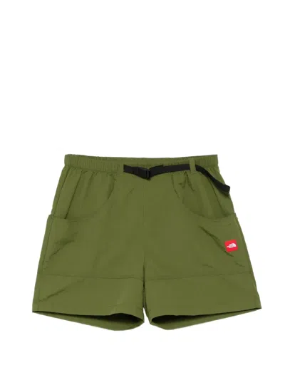The North Face Buckle-detail Shorts In Green