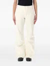The North Face White Regular Flat Front Pants In Neutral