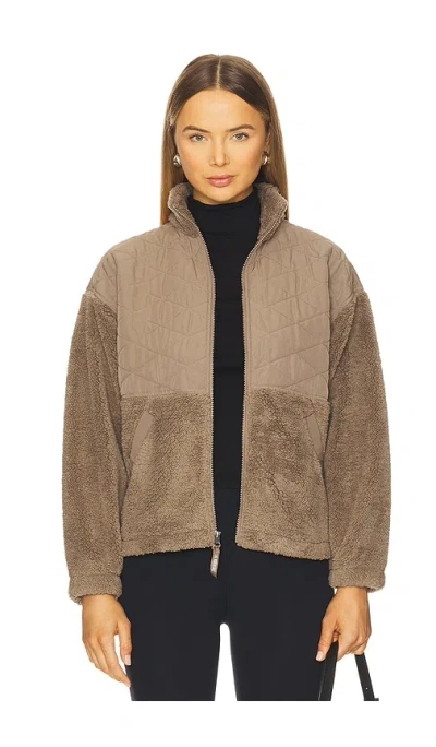 The North Face Cabin Fleece Full Zip Jacket In Brown