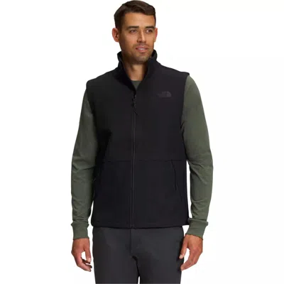 The North Face Camden Nf0a7ujqks7 Soft Shell Vest Men's Black Full Zip Clo366 In Green