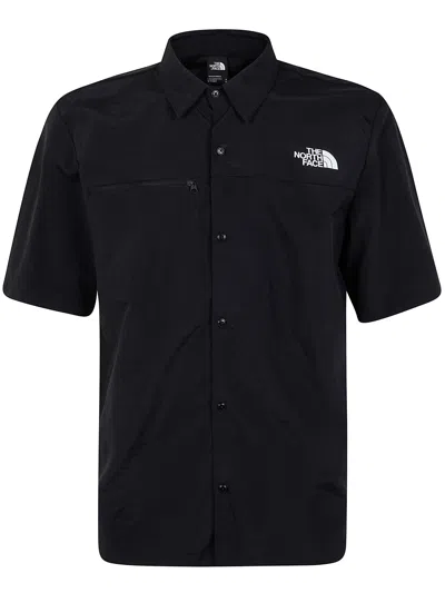 The North Face Camicia Manica Corta "packable" In Black
