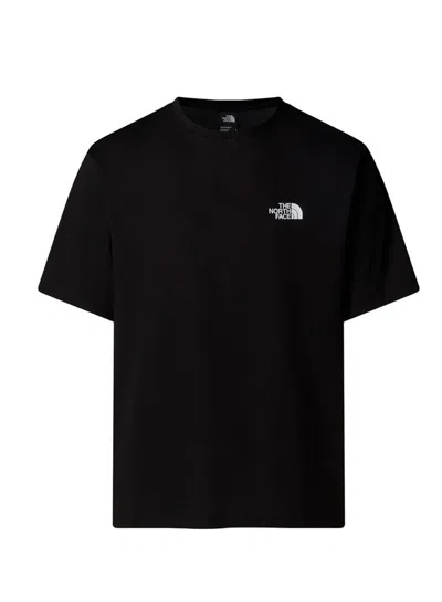 The North Face Camping Graphic Ss Tee In Black