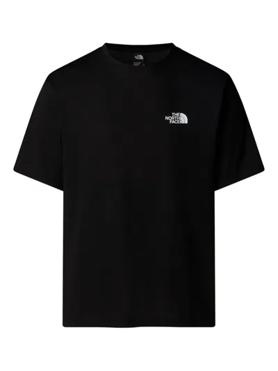 The North Face Mens Box Nse Celebration Short-sleeve Cotton-jersey T-shirt Tnf Black