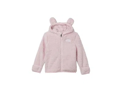 The North Face Campshire Full Zip Hoodie (infant) Kid's Coat Pale Blossom : 3 Months, Fleece/polyester In Pink