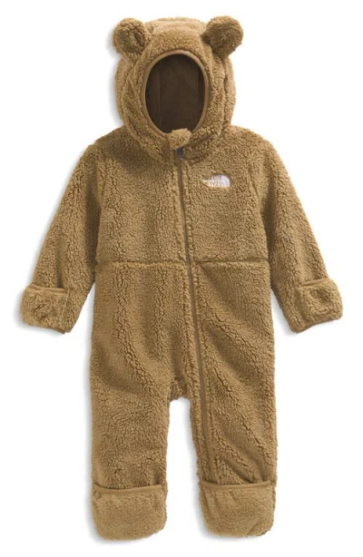 The North Face Babies'  Campshire Recycled Polyester Fleece Snowsuit In Burgundy