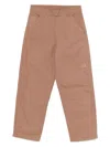 The North Face Canvas Trousers In Brown