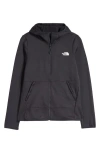 The North Face Canyonlands Full Zip Hooded Fleece Jacket In Tnf Black-npf