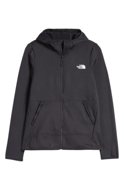 The North Face Canyonlands Full Zip Hooded Fleece Jacket In Tnf Medium Grey Hthr