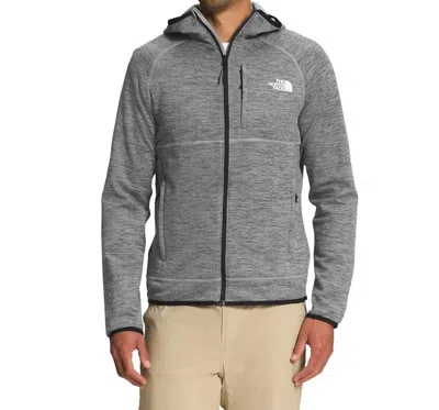 The North Face Canyonlands Full Zip Hoodie In Tnf Medium Grey Heather In Gray