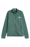 The North Face Canyonlands Full Zip Jacket In Duck Green Heather