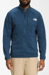The North Face Men's Canyonlands Full Zip Fleece Jacket In Shady Blue Heather-npf