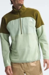 The North Face Canyonlands High Altitude Half Zip Pullover In Misty Sage/ Forest Olive