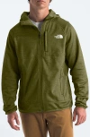 The North Face Canyonlands Hooded Jacket In Forest Olive Heather