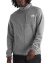 The North Face Canyonlands Regular Fit Full Zip Fleece In Gray