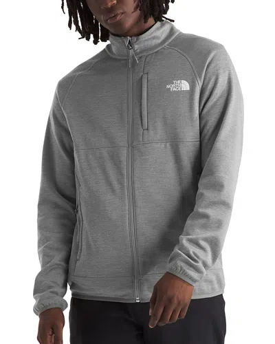 The North Face Canyonlands Regular Fit Full Zip Fleece In Gray