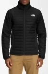 The North Face Belleview Stretch Water Repellent 600-fill Power Down Puffer Jacket In Tnf Black