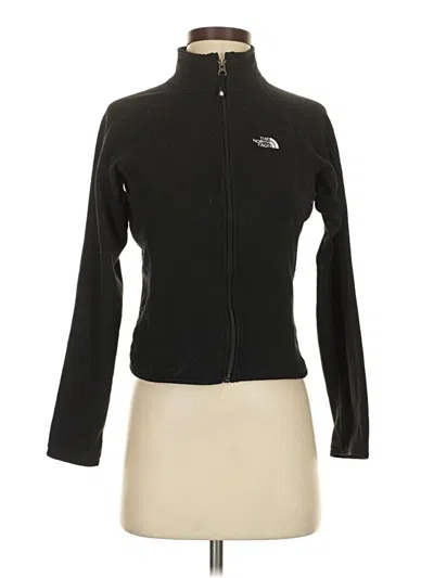 Pre-owned The North Face Cardigan Sweater In Black