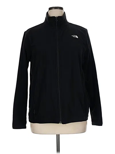 Pre-owned The North Face Cardigan Sweater In Black