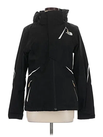 Pre-owned The North Face Cardigan Sweater In Black