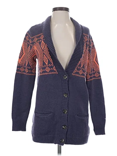 Pre-owned The North Face Cardigan Sweater In Blue