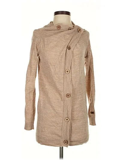 Pre-owned The North Face Cardigan Sweater In Brown