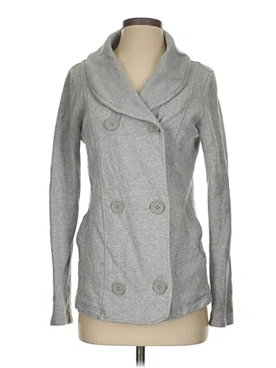 Pre-owned The North Face Cardigan Sweater In Gray