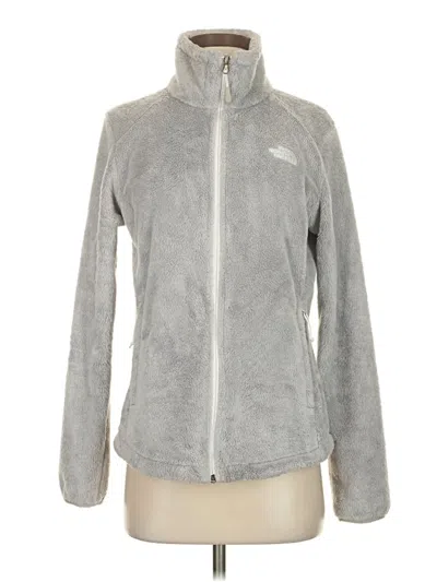 Pre-owned The North Face Cardigan Sweater In Gray