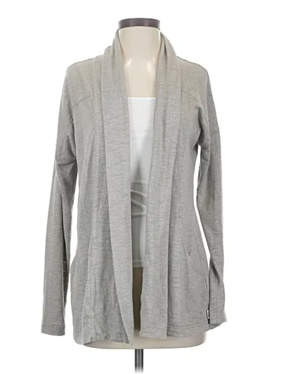 Pre-owned The North Face Cardigan Sweater In Gray