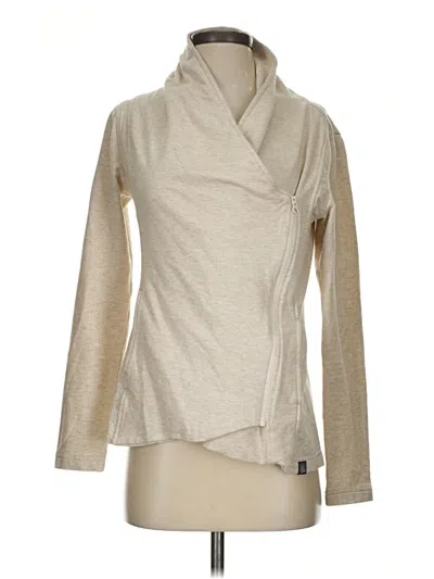 Pre-owned The North Face Cardigan Sweater In Tan