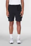 The North Face Cargo Pocket Short Shorts In Black Nylon
