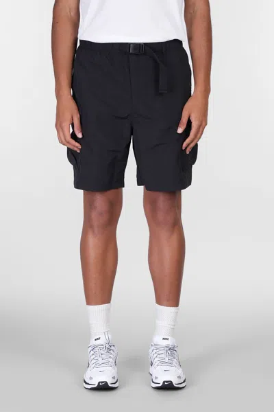 The North Face Cargo Pocket Short Shorts In Black Nylon