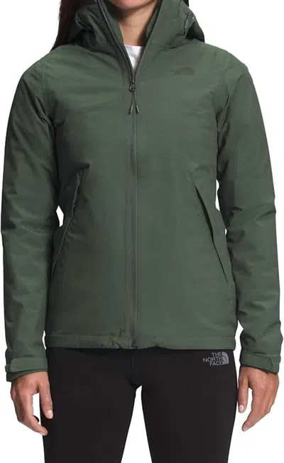 The North Face Carto Triclimate Jacket In Thyme/thyme In Green