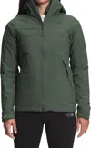 The North Face Carto Triclimate Jacket In Thyme/thyme In Multi