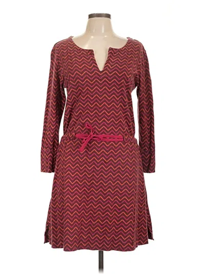 Pre-owned The North Face Casual Dress In Burgundy