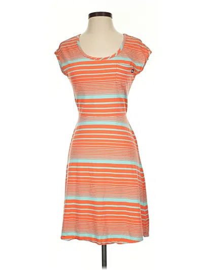 Pre-owned The North Face Casual Dress In Orange