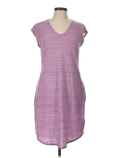 Pre-owned The North Face Casual Dress In Purple
