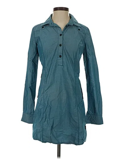 Pre-owned The North Face Casual Dress In Teal