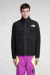 THE NORTH FACE THE NORTH FACE CASUAL JACKET IN BLACK SYNTHETIC FIBERS