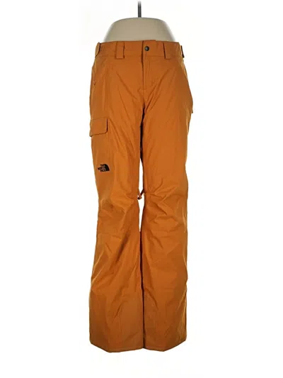 Pre-owned The North Face Casual Pants In Brown