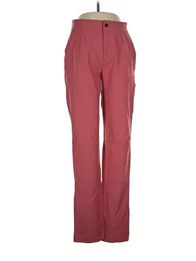 Pre-owned The North Face Casual Pants In Burgundy