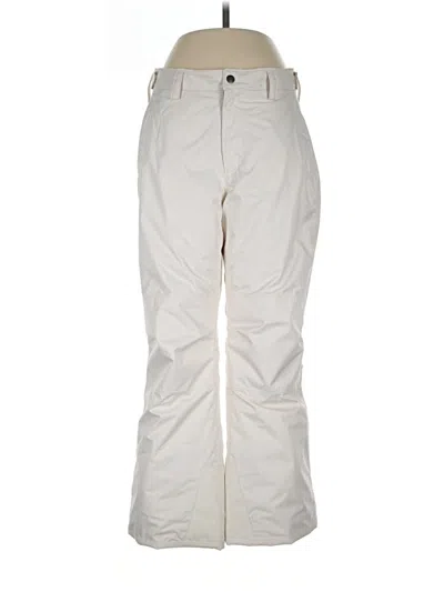 Pre-owned The North Face Casual Pants In Ivory
