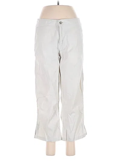 Pre-owned The North Face Casual Pants In Ivory
