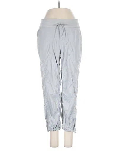 Pre-owned The North Face Casual Pants In Silver