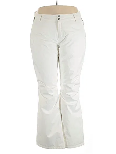 Pre-owned The North Face Casual Pants In White
