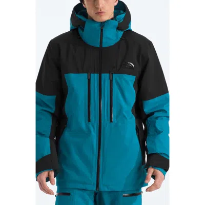 The North Face Chakal Waterproof Hooded Jacket In Blue