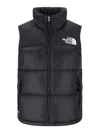 The North Face Gilet Imbottito In Black
