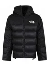 The North Face Puffa Jacket With Hooded Design And Quilted Pattern In Black