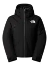 The North Face Mountain Range Hooded Jacket In Black