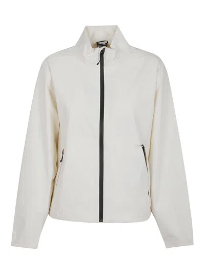 The North Face Dome Wind Jacket Collar Pockets In White