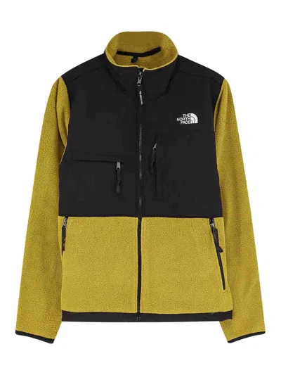 The North Face Retro Denali Jacket With Logo Detail In Yellow